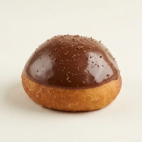 Brioche crema pastelera y chocolate