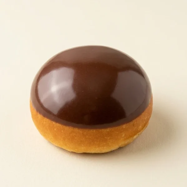 Brioche crema pastelera y chocolate