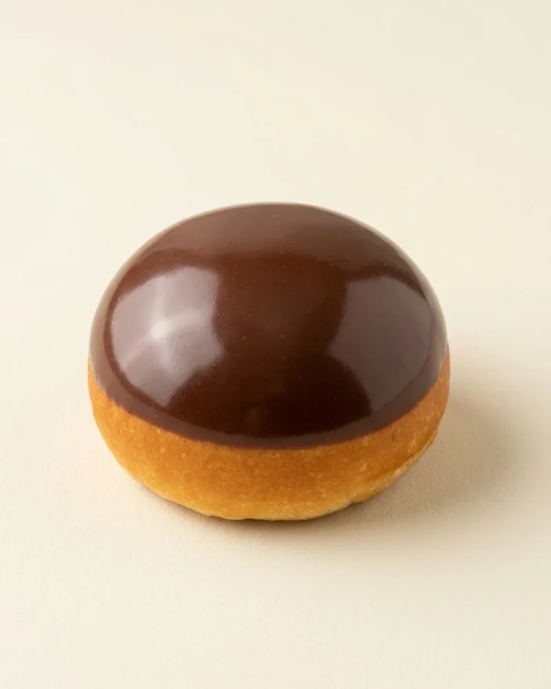 Brioche crema pastelera y chocolate