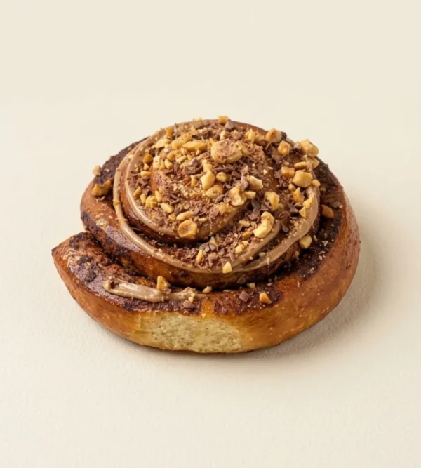 Roll de chocolate y avellanas