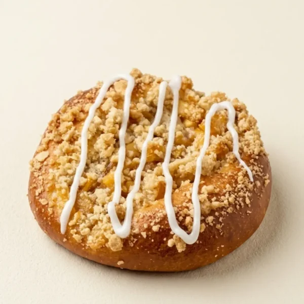 Brioche manzana, canela y crumble